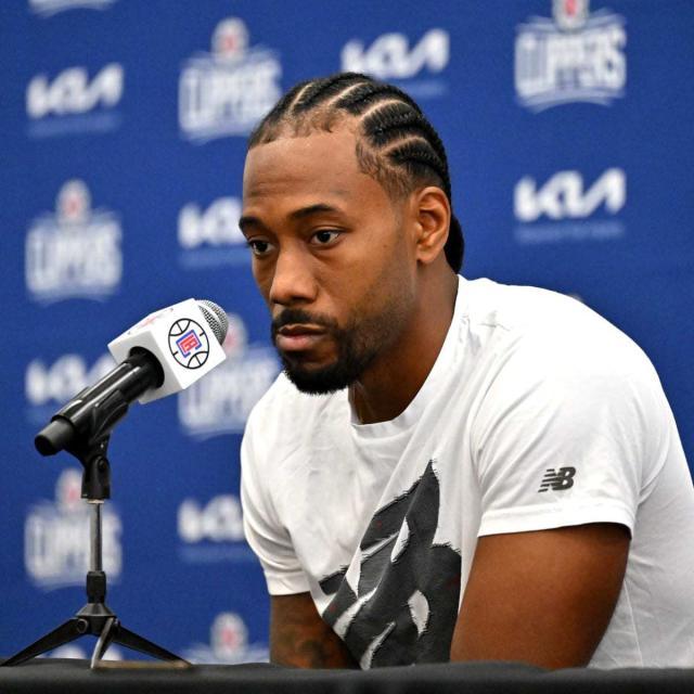 莱昂纳德首次参与5v5对抗 复出时间仍是未知数